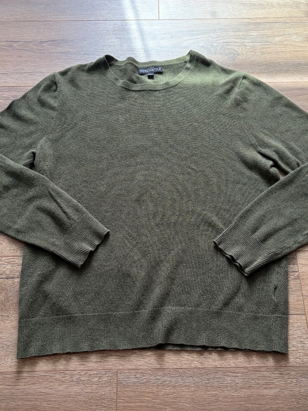 J.Crew Mercantile Green Knit Women's Sweater size Large